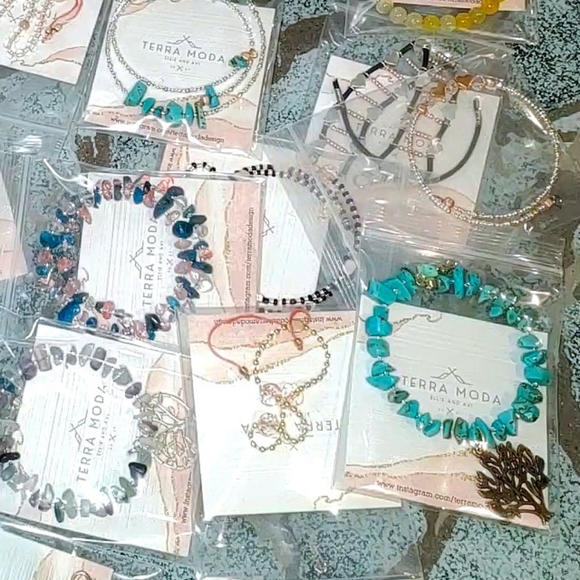 Turquoise Chunky Tree of Life Charm Bracelet - Picture 6 of 6